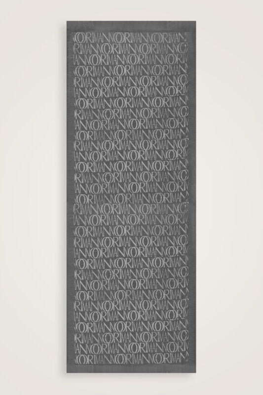 IMANNOOR Monogram Shiny Jakar Schal