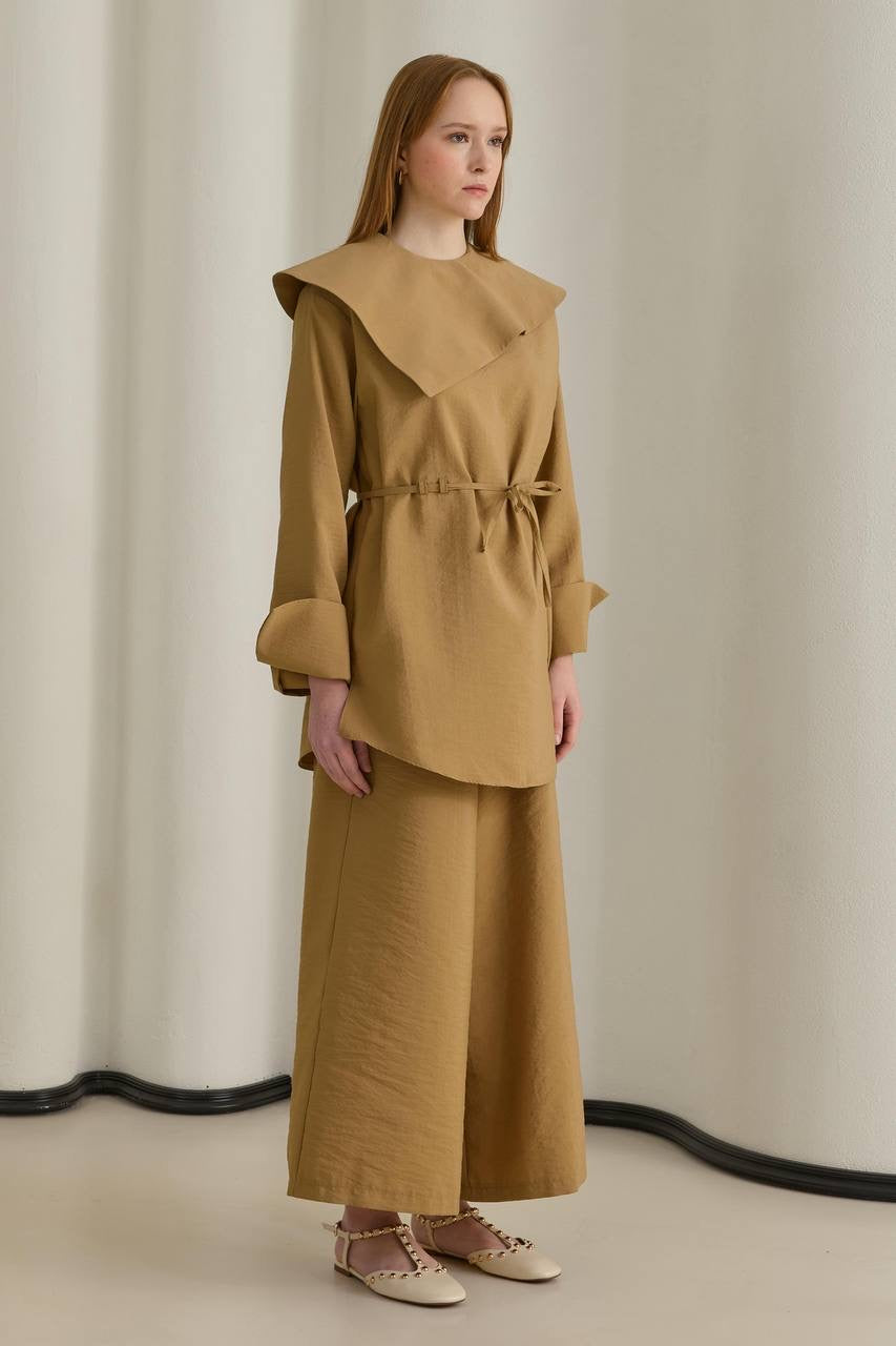 Moila 2-teiler Set mit Hose 488 Khaki