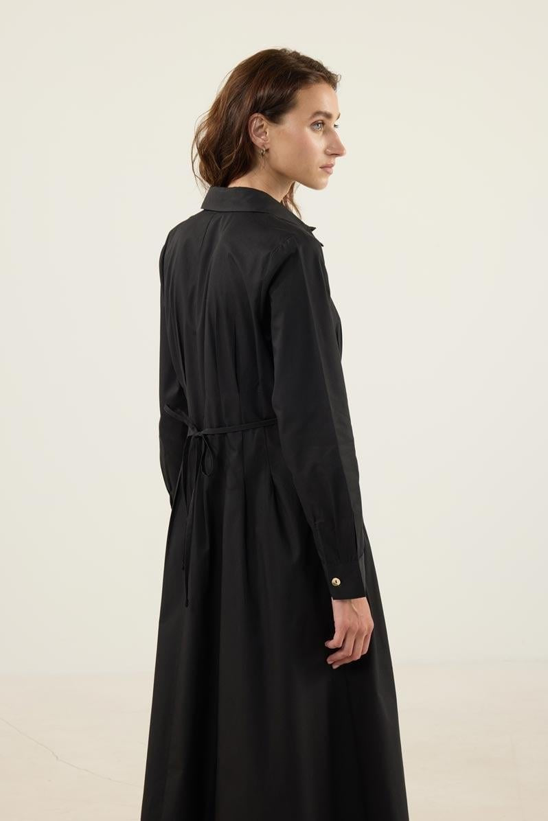 MinikTerzi Kleid mit goldenen Knöpfen