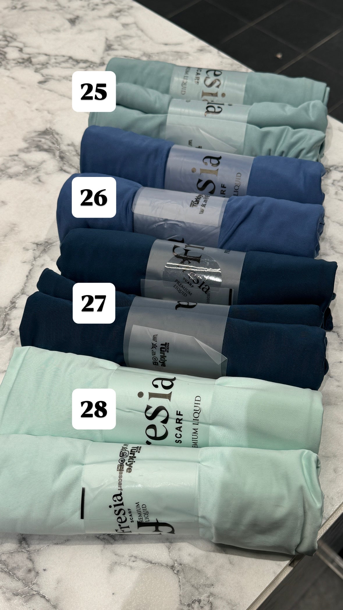 Premium Liquid Jersey Schal