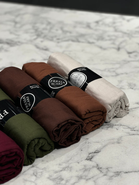 Cotton Jersey Schal Set 5 Stück || No342