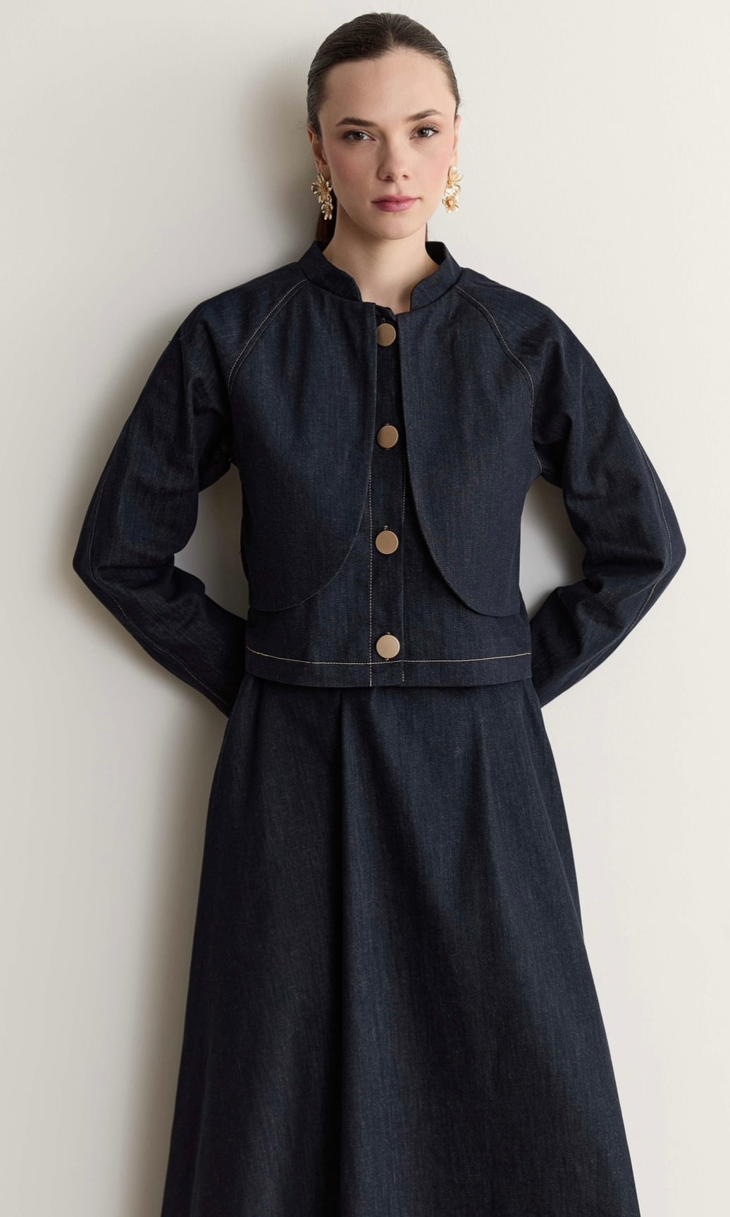 AhelTasarim Cleo Set Denim