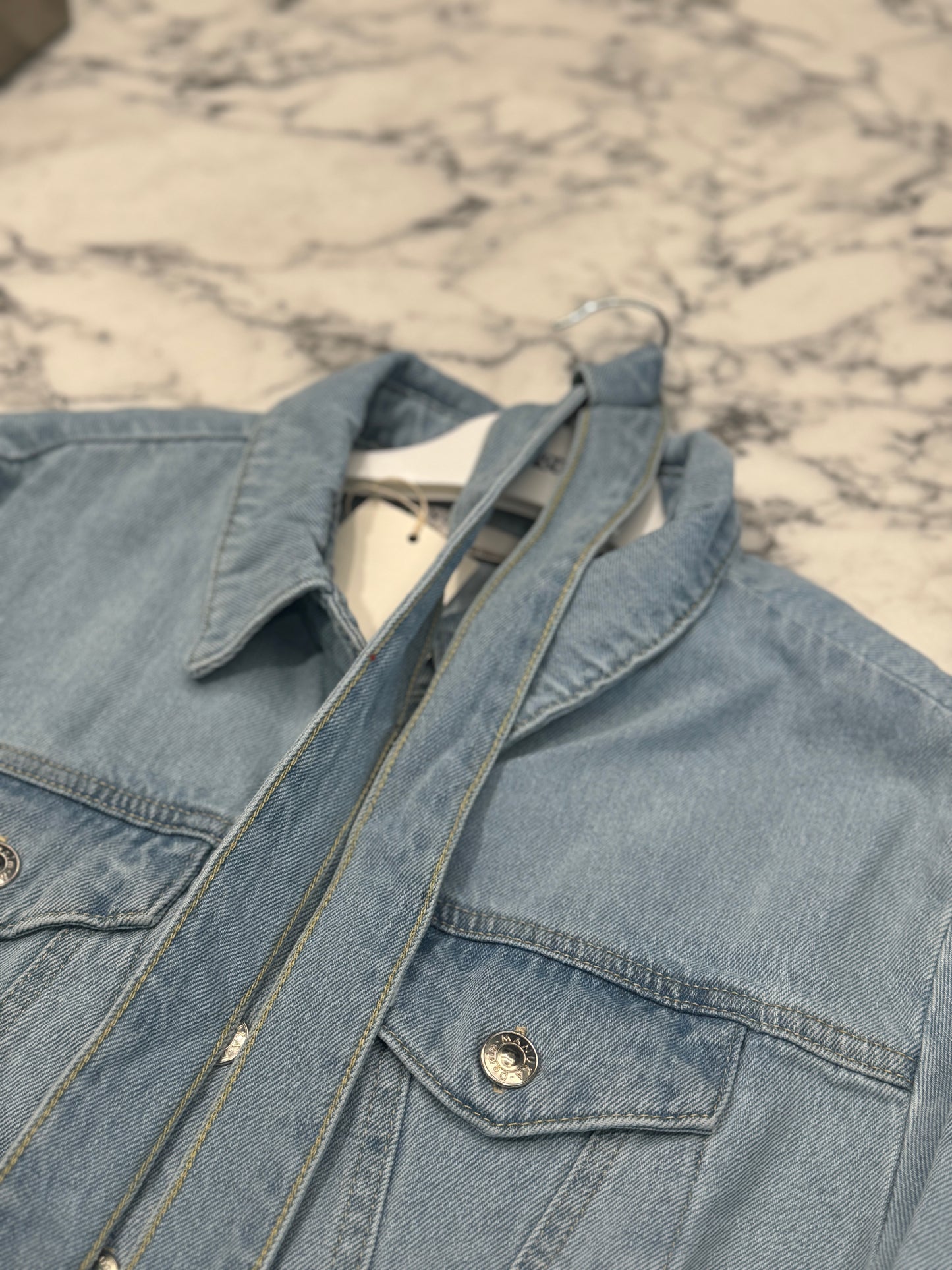 Manuka Jeanskleid Hellblau 3970