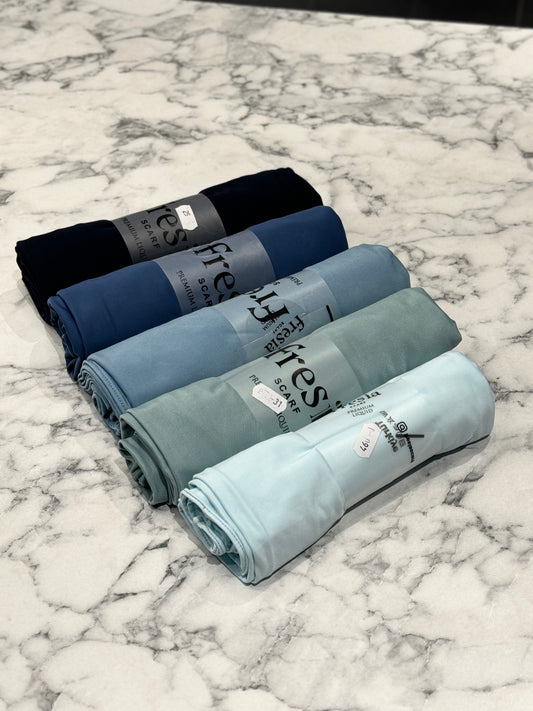 Liquid Jersey Set BESTSELLER Blautöne