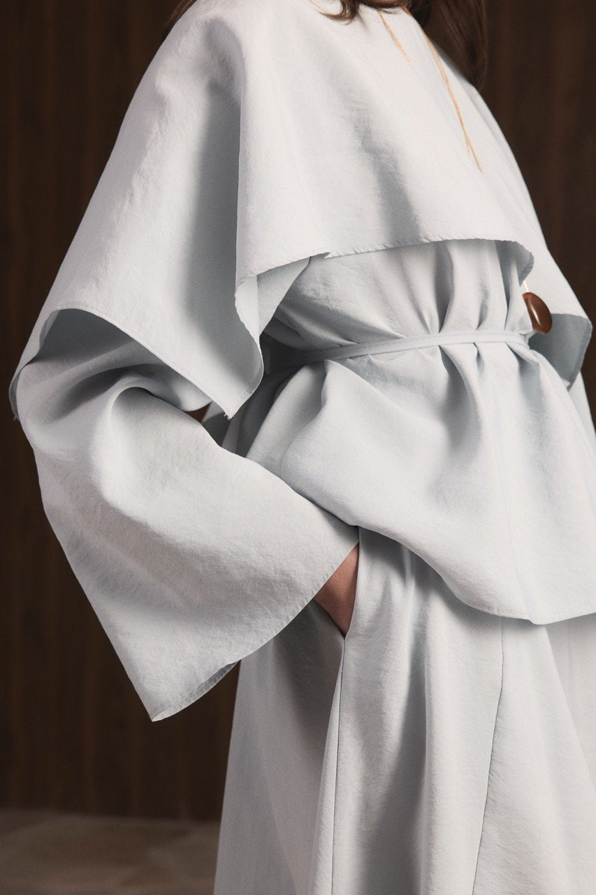 Ahel 2-teiler mit Schaldetail & Rock 8245 Hellblau