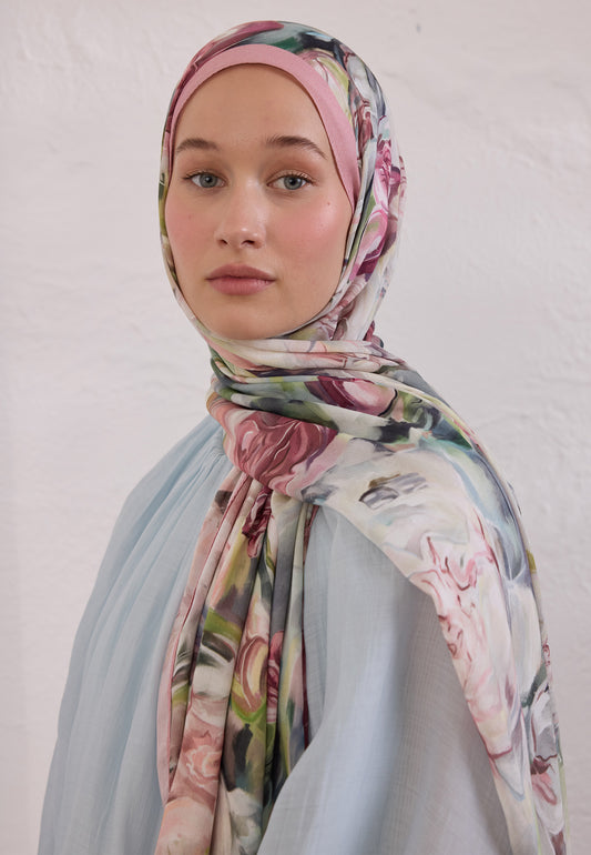 FreshScarfs Rami Hijab Nerissa Soft Pembe