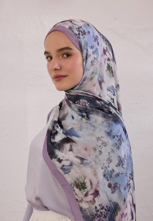 FreshScarfs Rami Hijab Vintage Rose Lavanta