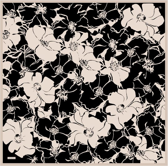 Armine 100% Seide/Ipek Twill Kopftuch No.3