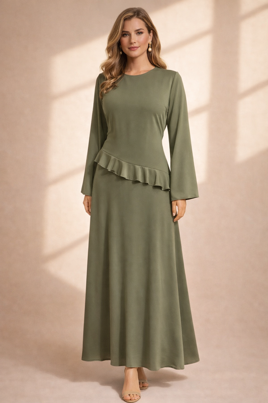 LINA Kleid Olive
