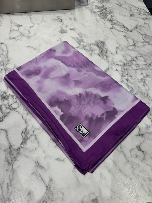 Bulut Soft Vual Schal Lila