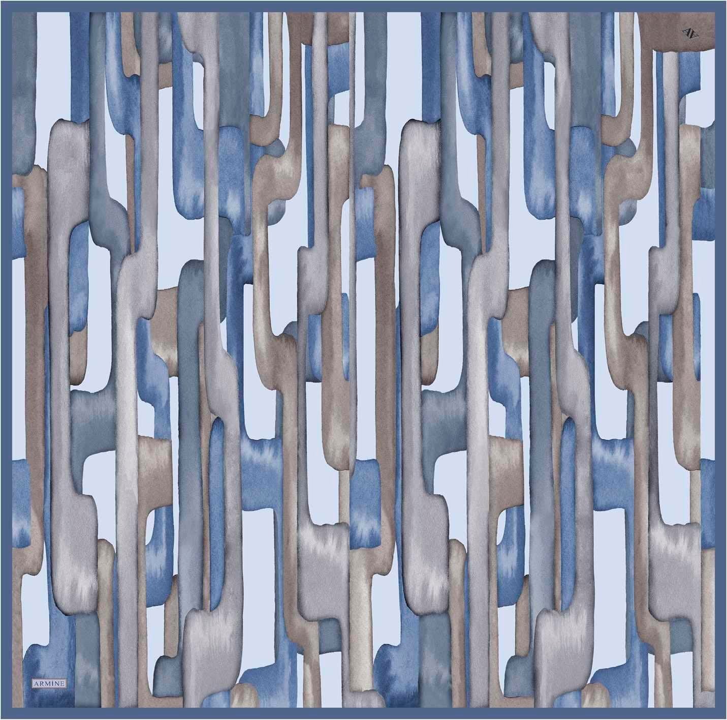 Armine 100% Seide/Ipek Twill Kopftuch No.8