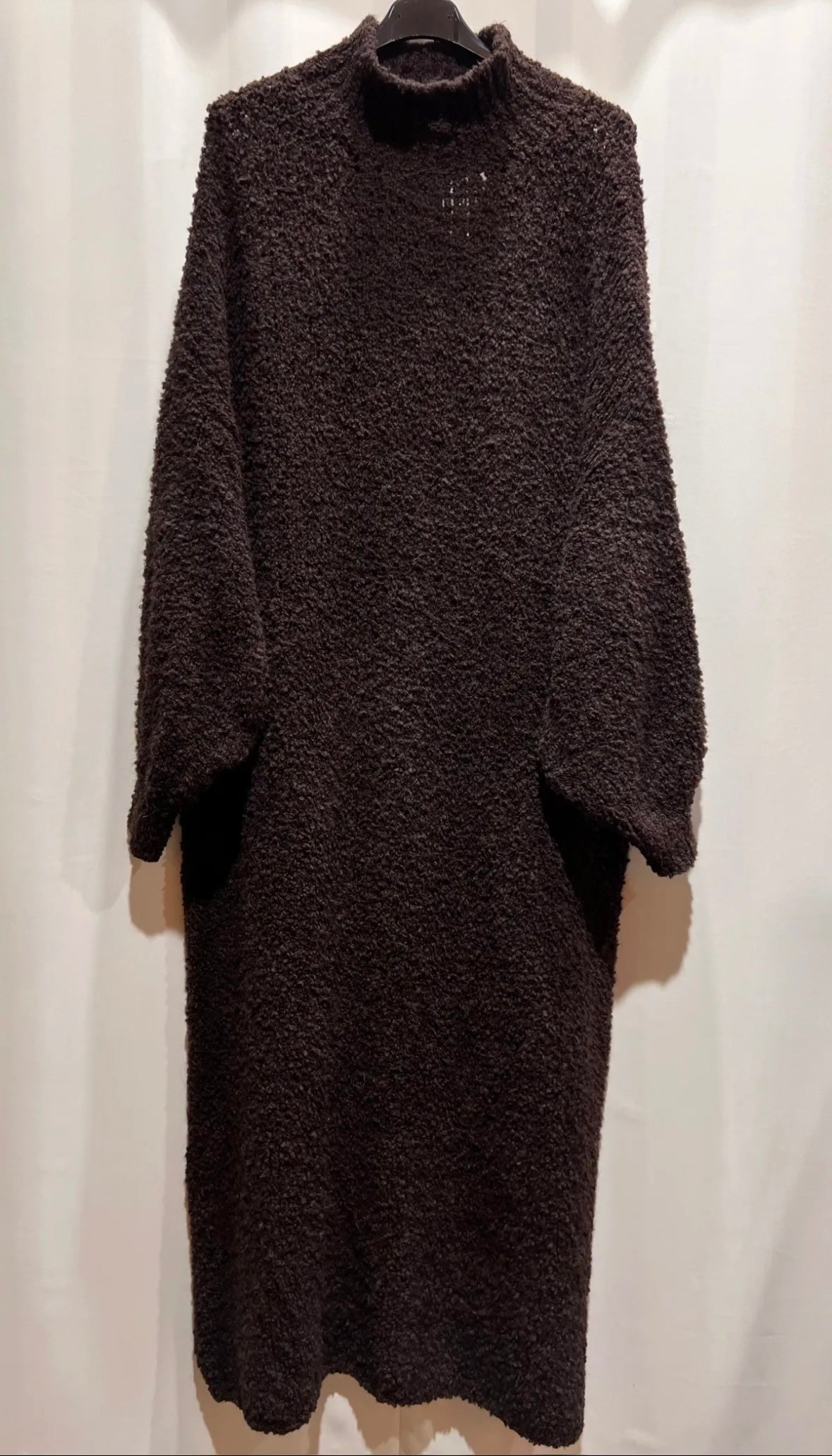 Oversize Teddy Kleid