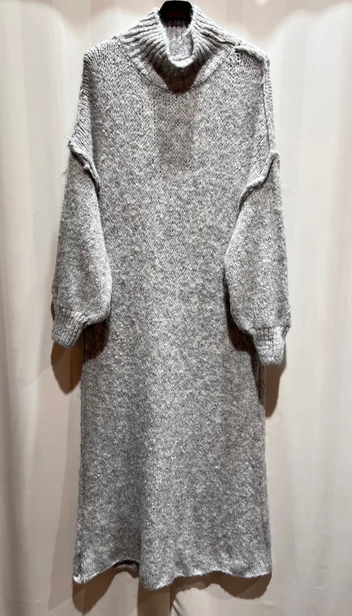 Oversize Woll-Kleid