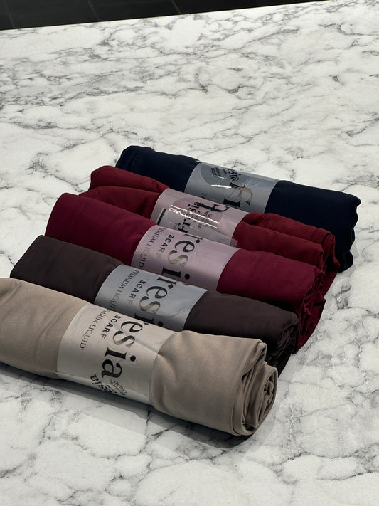 Liquid Jersey Schal Set 5 Stück || No311