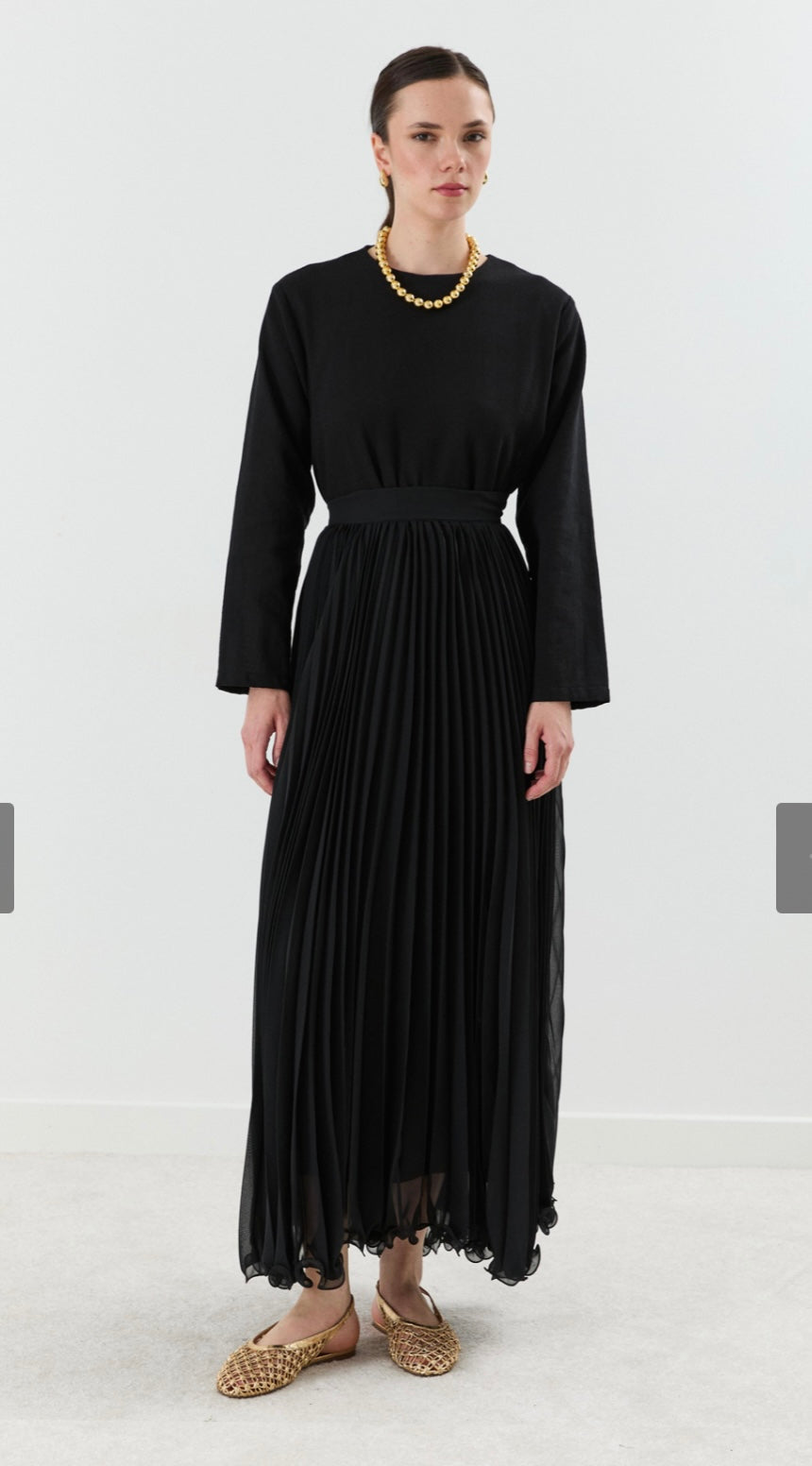 AhelTasarim Pilisoley Chiffon Rock