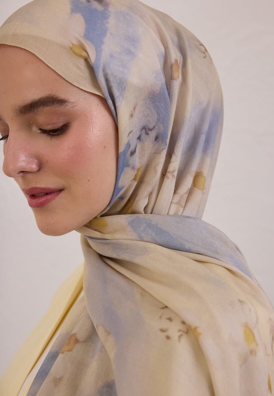 FreshScarfs Rami Hijab Soft Daisy Bej