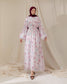 MeriStore Kleid 6607 Flieder mit Gürtel