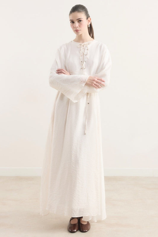 AHEL Lucy Kleid Weiss 6997