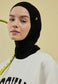 FreshScarfs Athletic Hijab Schwarz