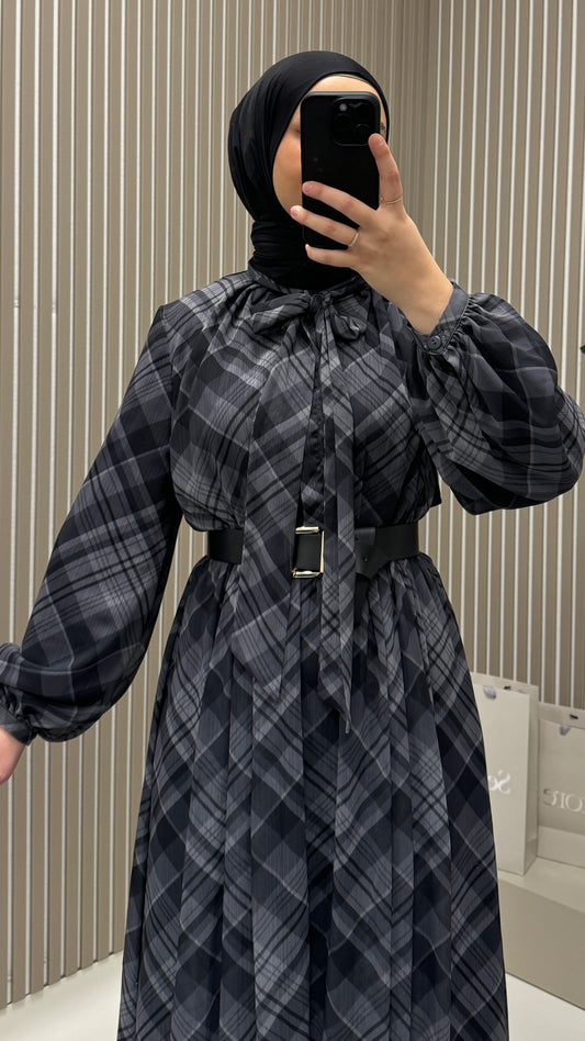 MOILA Miranda Kleid Dunkelgrau