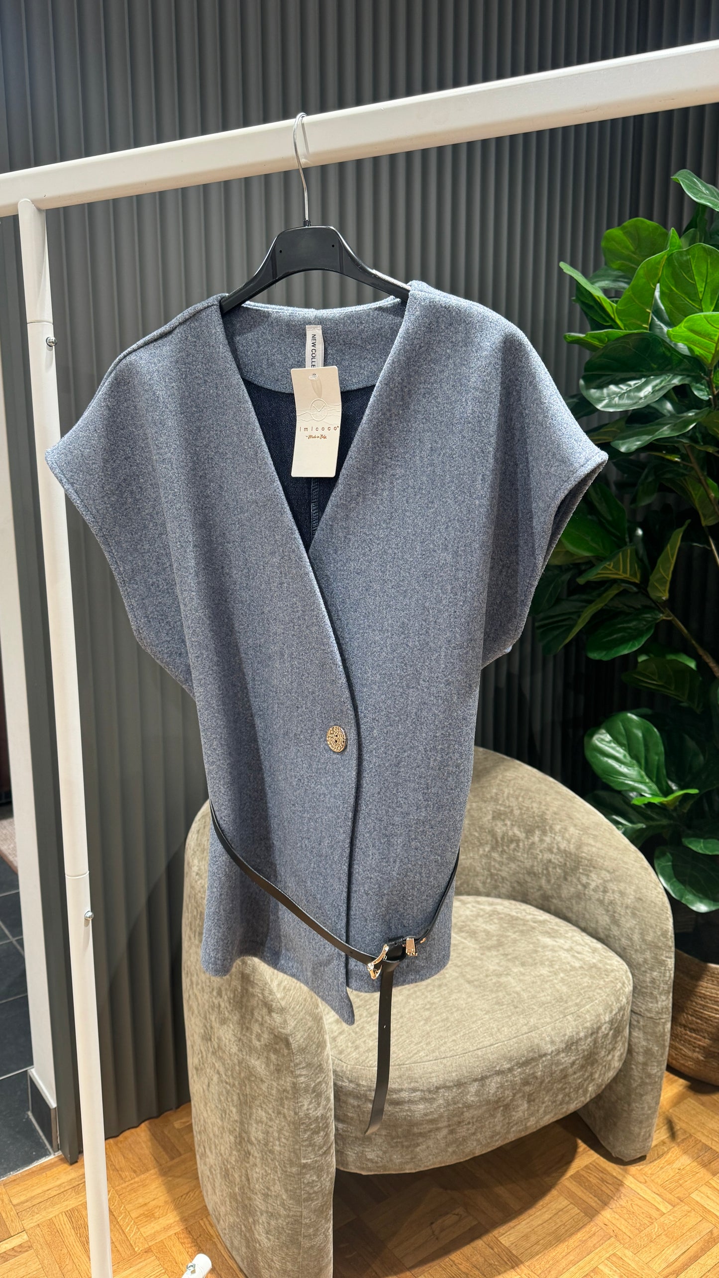 Imi Weste mit Gürtel