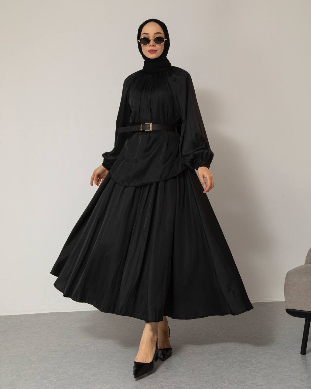 MeriStore 2-teiler Set 6392 schwarz