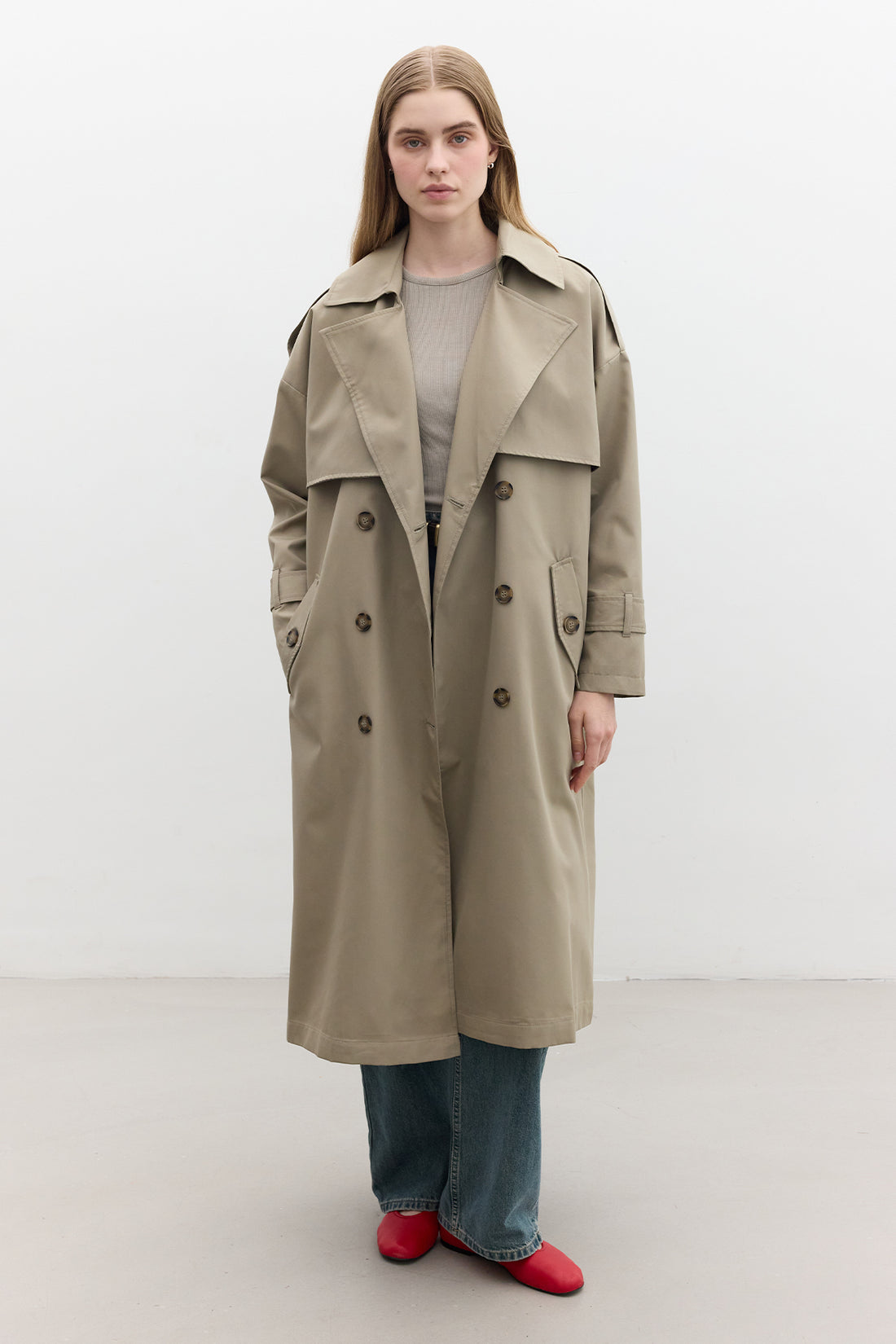 Manuka Trenchcoat Sand