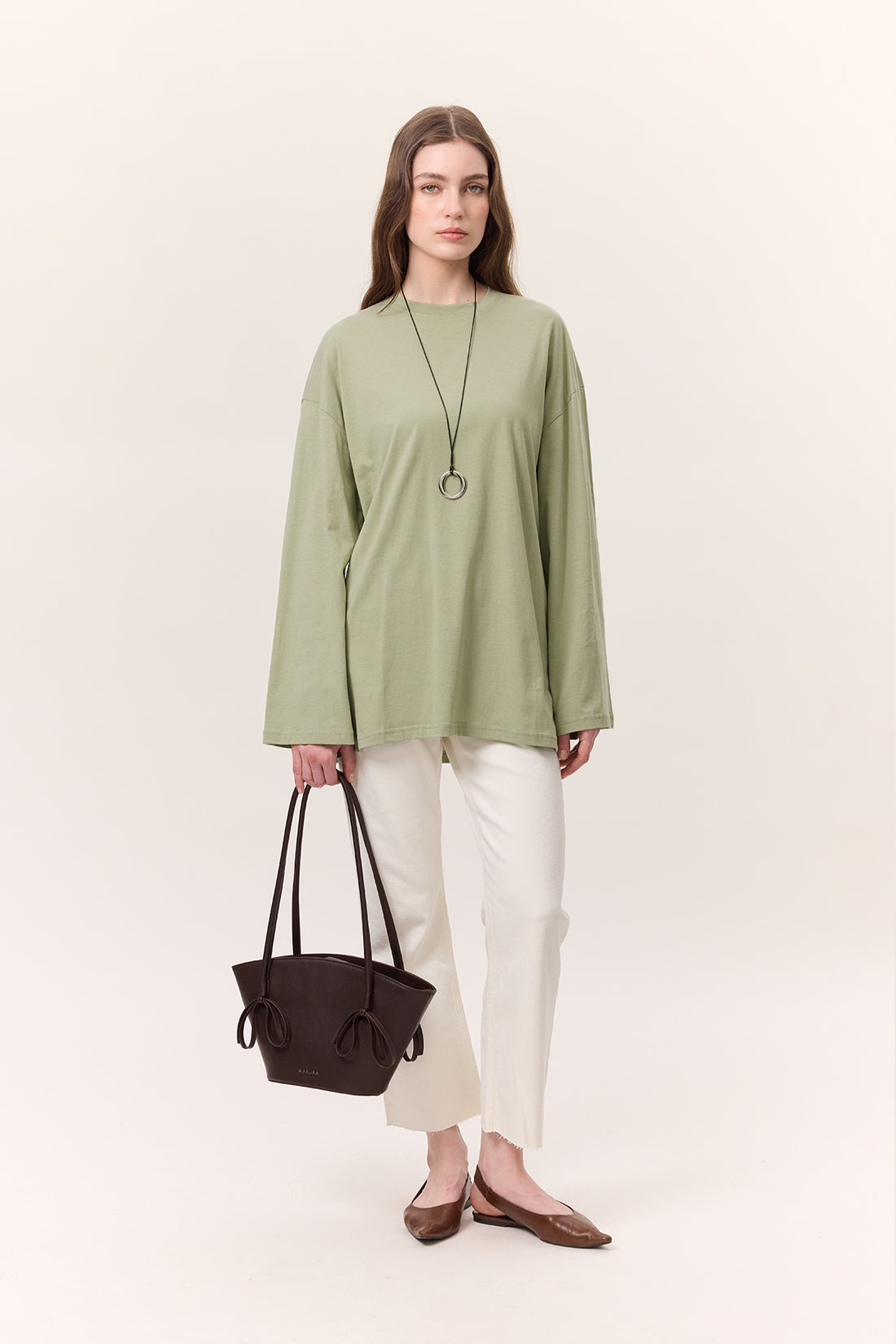 Manuka Oversize Langarm T-Shirt