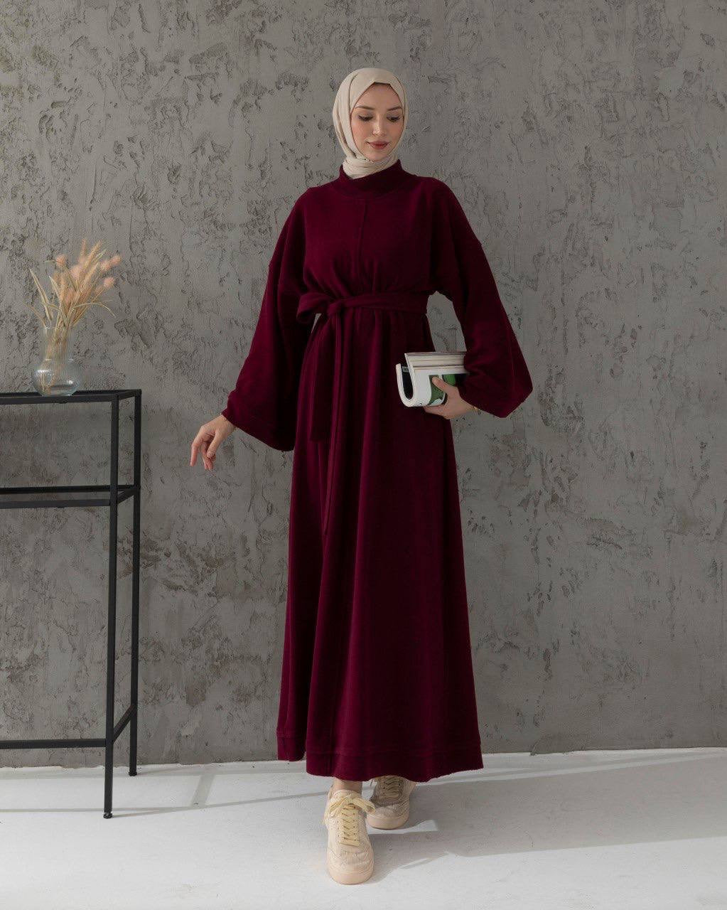 MeriStore Daily Kleid 6532 Bordeaux