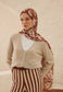 FreshScarfs Rami Hijab petunia desen tarcin kabugu