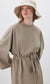 Manuka langes Basic Oversize Kleid