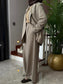 Monela Blazer 2-teiler Leinen