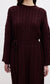 Manuka Maxi Strickkleid Bordeaux