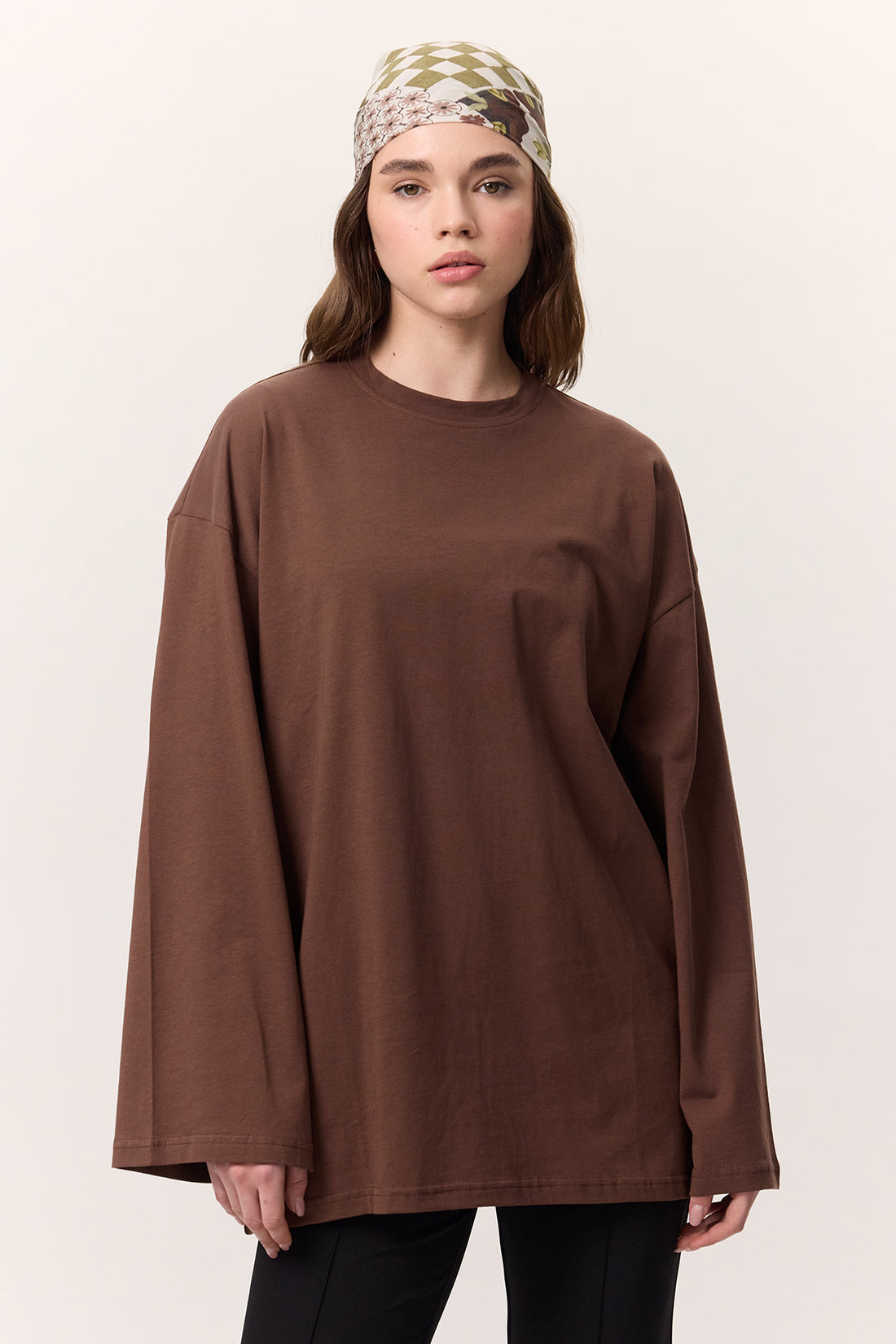 Manuka Oversize Langarm T-Shirt