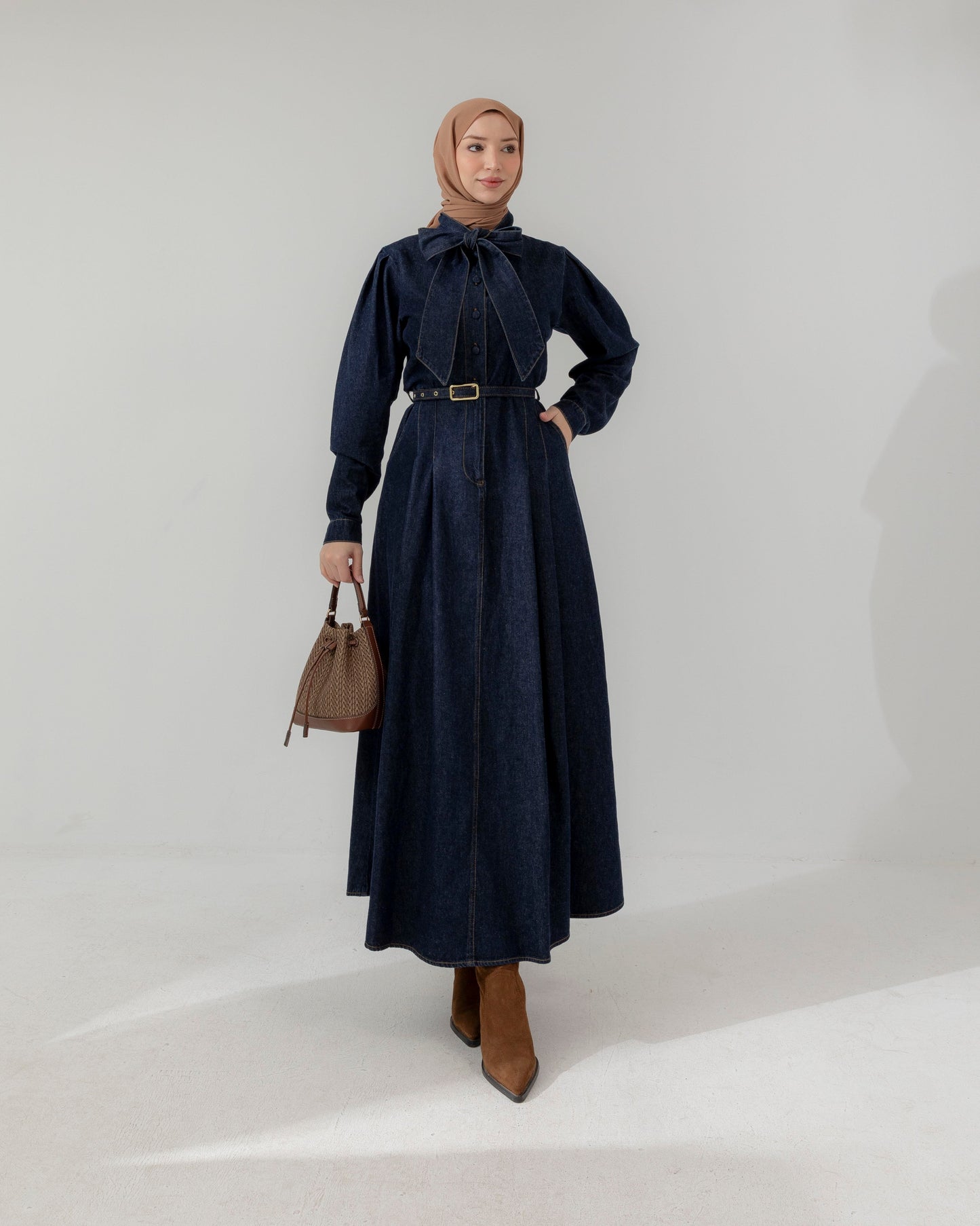 MeriStore Denim Kleid 6600