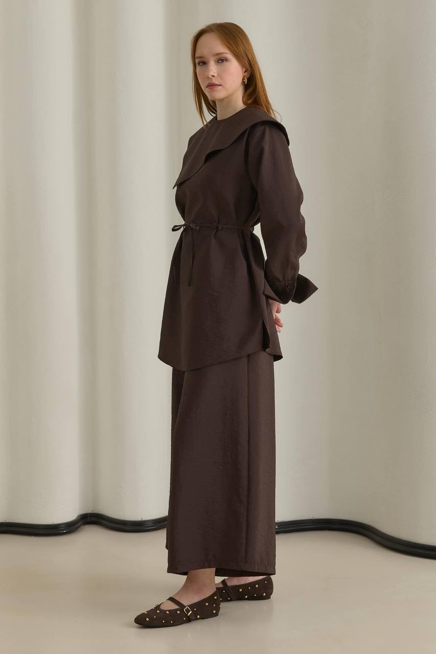 Moila 2-teiler Set mit Hose 488 Braun