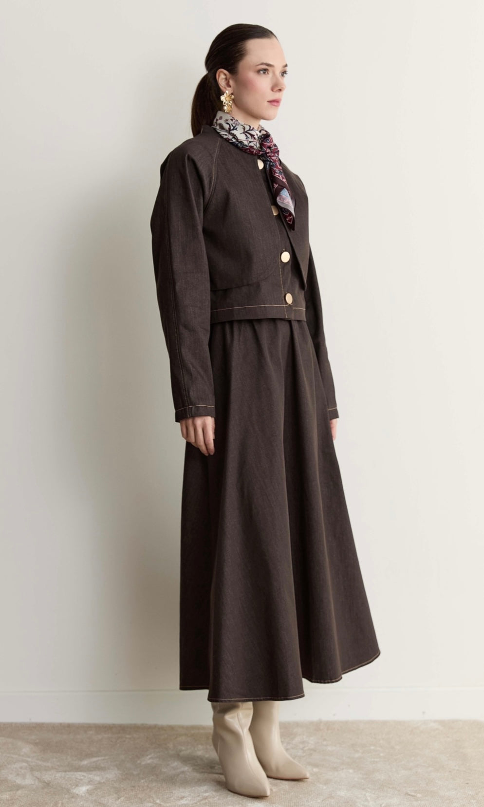 AhelTasarim Cleo Set Braun