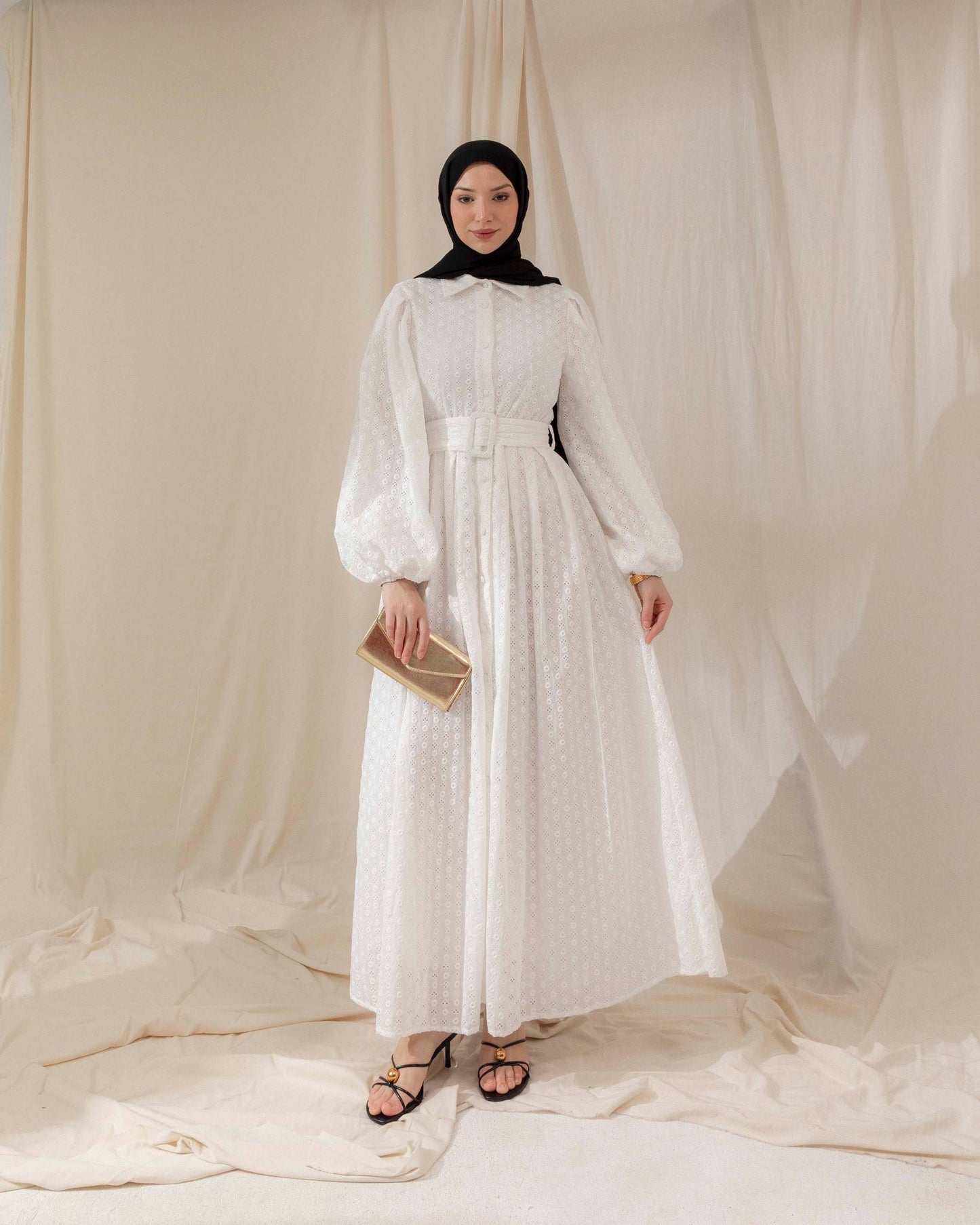 MeriStore Kleid 6629 Weiss