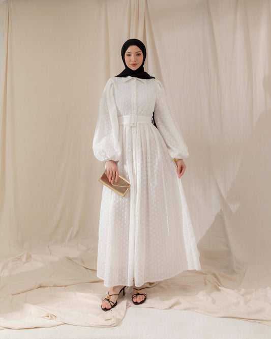 MeriStore Kleid 6629 Weiss