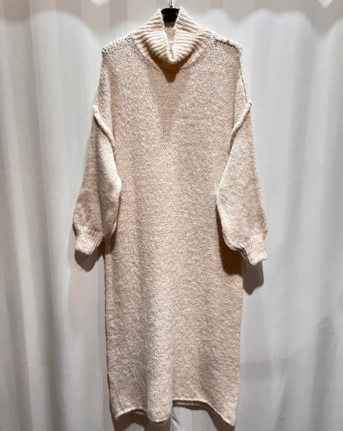 Oversize Woll-Kleid