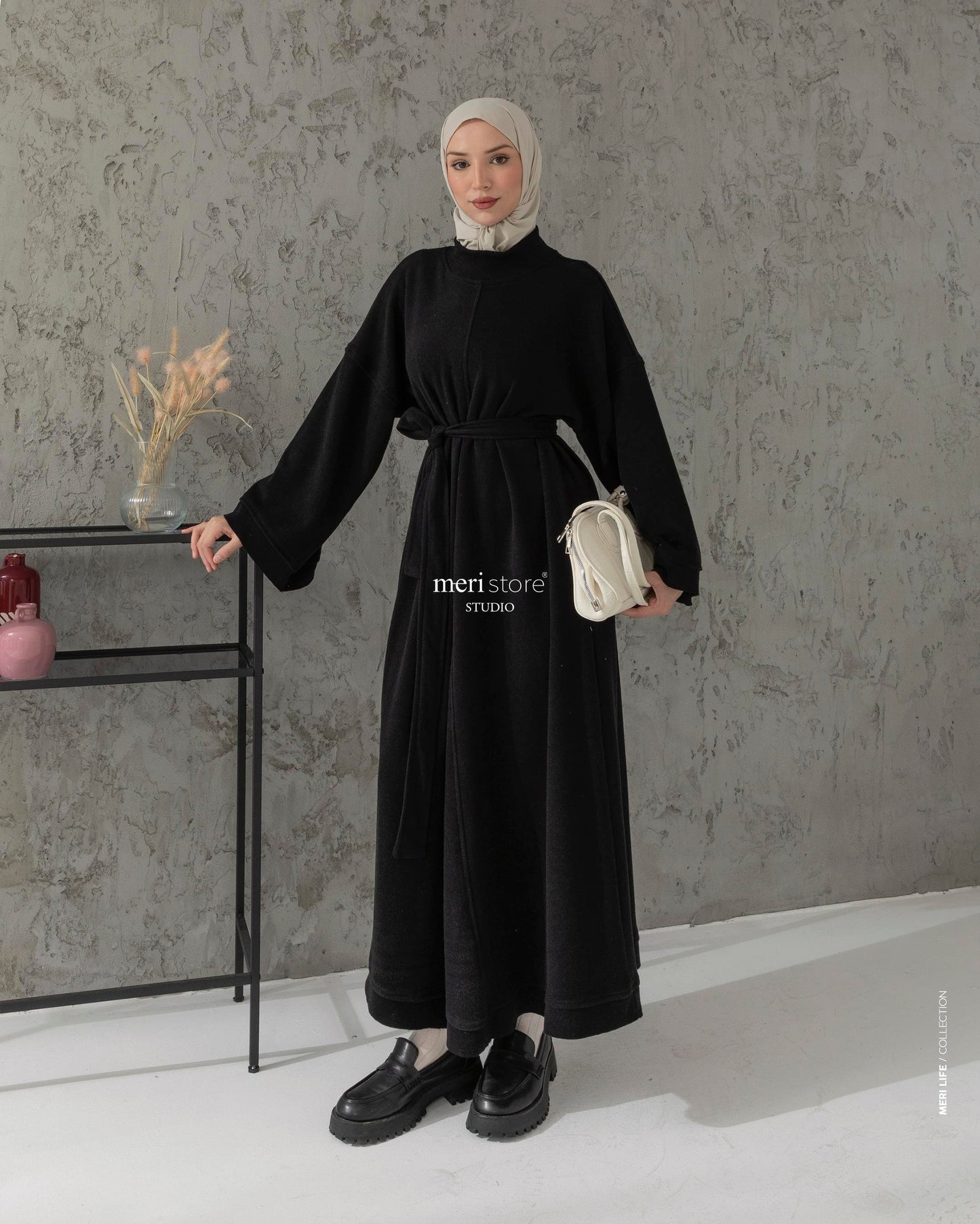 MeriStore Daily Kleid 6532 Schwarz
