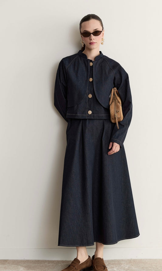 AhelTasarim Cleo Set Denim