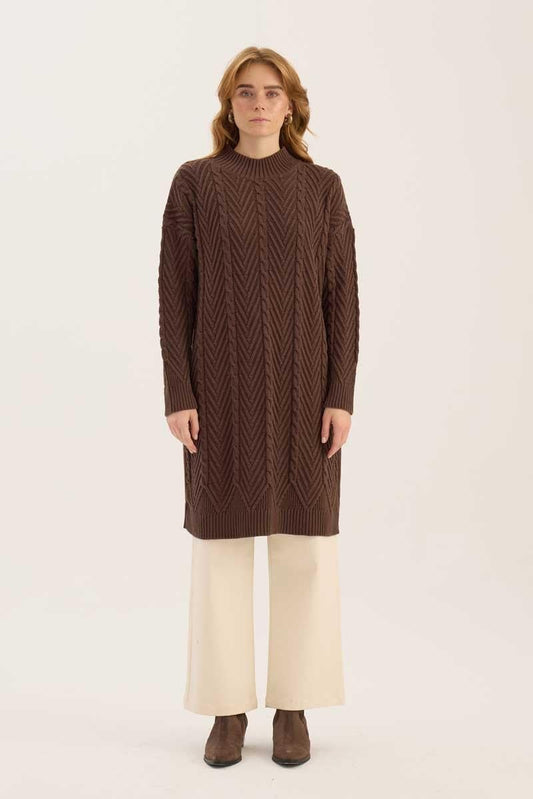 MinikTerzi Strickpullover Lang
