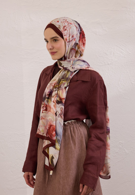 FreshScarfs Rami Hijab Nerissa Bordo