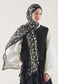 FreshScarfs Rami Hijab Wild Flawn Desen Siyah