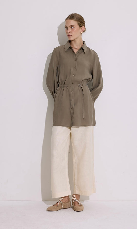 Manuka Modal Hemd mit Gürtel