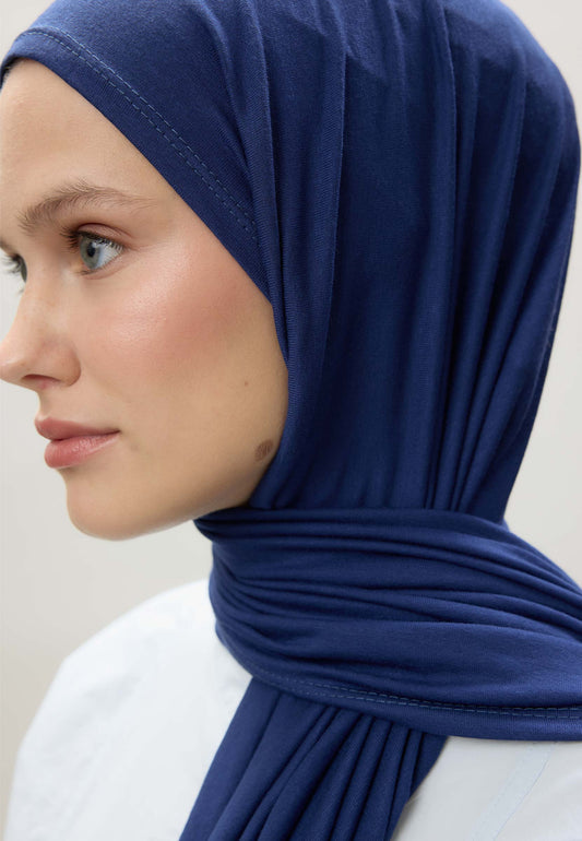 FreshScarfs Jersey Penye Koyu Mavi