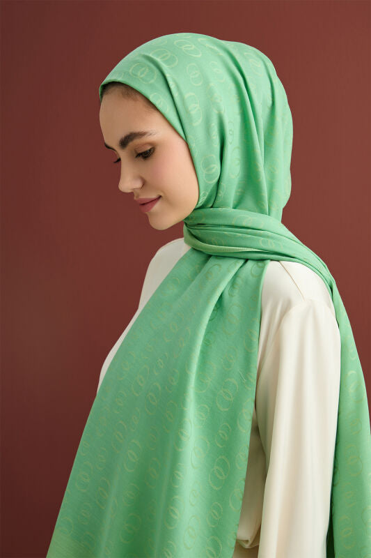 IMANNOOR Zincir Desen Jakar Schal
