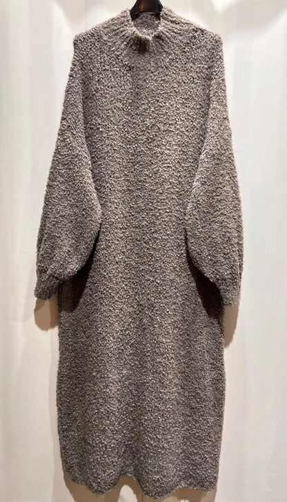 Oversize Teddy Kleid