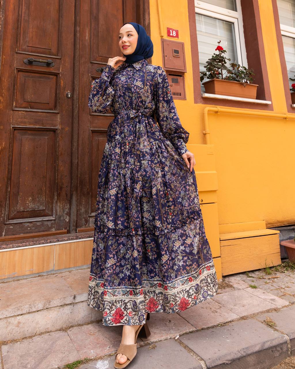 MeriStore Kleid Flowy